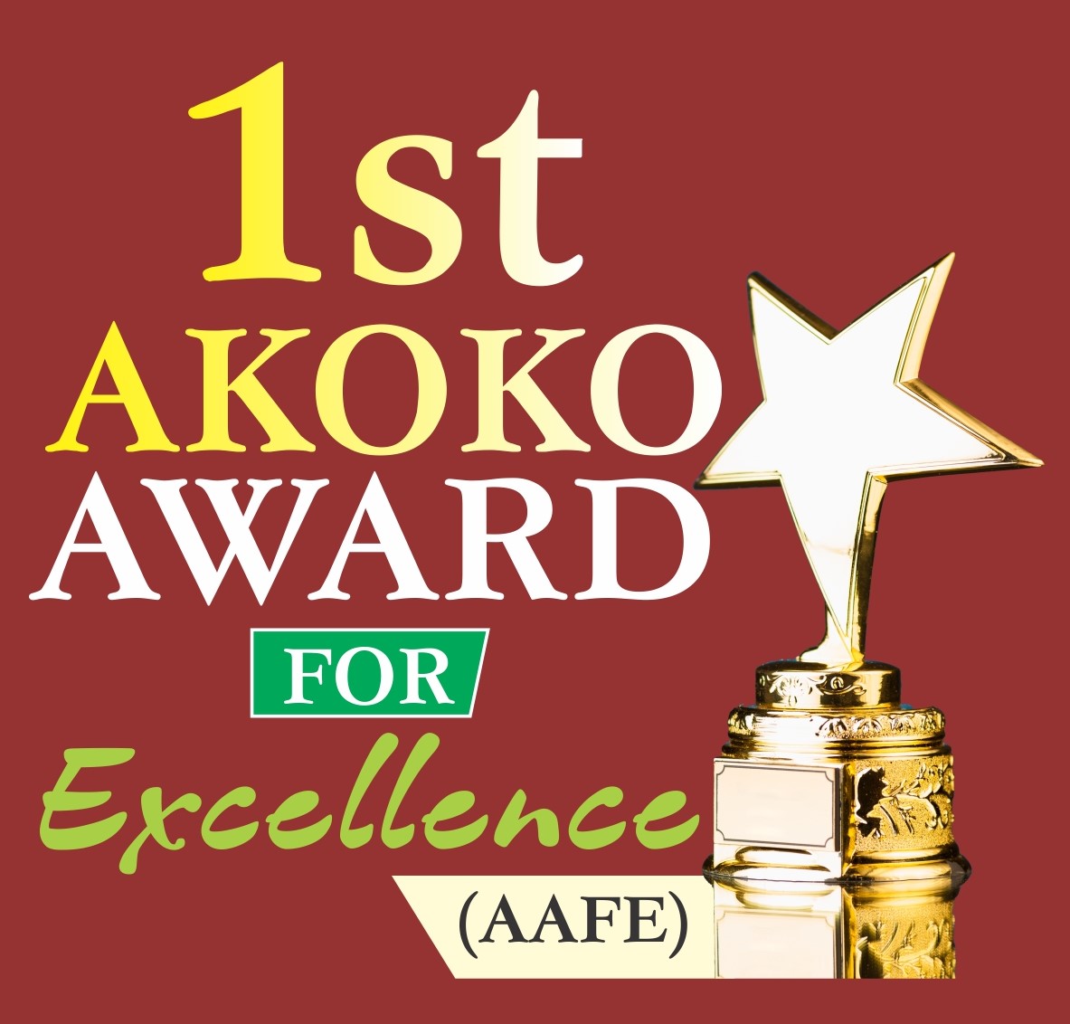 1st AkokoStar Award 2019 Logo